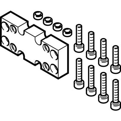 Festo Adapter DHAA-G-H4-16-B11-16, For Use With Grippers [DHAA-G-H4-16-B11-16]; 280-8326