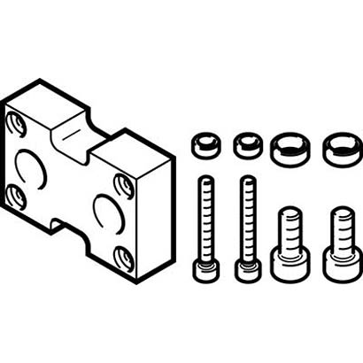 Festo Pneumatic Gripper, DHAA-G-Q11-16-B8-20, Parallel Gripping Type [DHAA-G-Q11-16-B8-20]; 280-8364