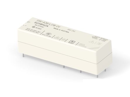 TE Connectivity PCB Mount Force Guided Relay, 18V dc Coil, 8A Switching Current, 4NO/2NC [2-1558739-6]; 280-8639