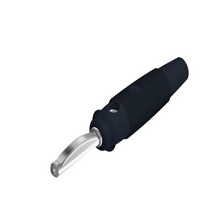 Hirschmann Test & Measurement Green Male Banana Connector, 4 mm Connector, Solder Termination, 30A, 60V dc, Nickel [930061104]; 280-8738