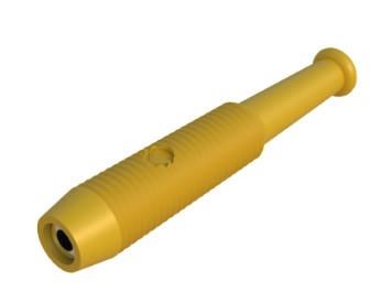 Hirschmann Test & Measurement Yellow Female Banana Connector, 2mm Connector, Solder Termination, 6A, 60V dc, Tin Plating [930320103]; 280-8773