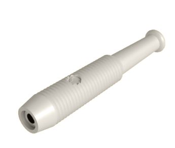 Hirschmann Test & Measurement White Female Banana Connector, 2mm Connector, Solder Termination, 6A, 60V dc, Tin Plating [930320107]; 280-8778