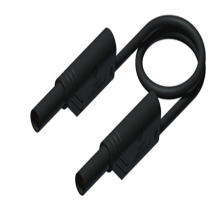 Hirschmann Test & Measurement Test Probes, 16A, 1kV, Yellow, 2m Lead Length [934069103]; 280-8896