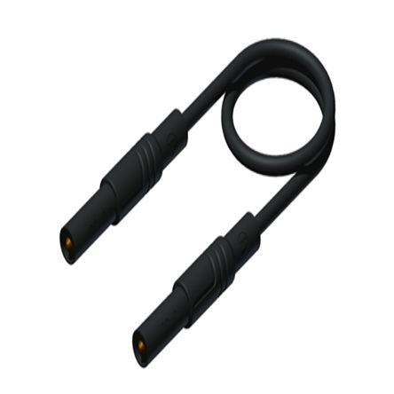 Hirschmann Test & Measurement Test Probes, 16A, 1kV, Green, 50cm Lead Length [934072104]; 280-8902