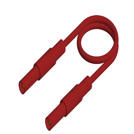 Hirschmann Test & Measurement Test Probes, 16A, 1kV, Green, 1m Lead Length [934074104]; 280-8909