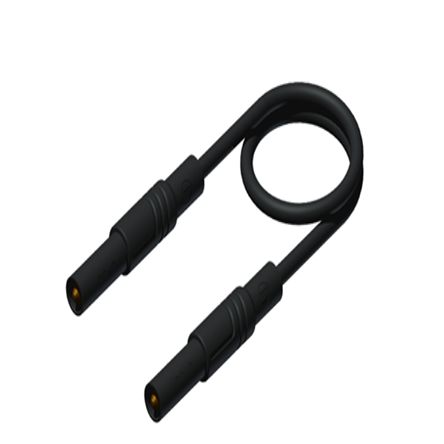 Hirschmann Test & Measurement Test Probes, 16A, 1kV, Yellow, 2m Lead Length [934076103]; 280-8910