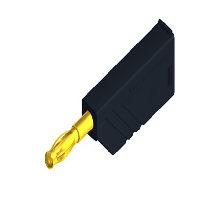 Hirschmann Test & Measurement Green Male Banana Connector, 4 mm Connector, Screw Termination, 24A, 60V dc, Gold Plating [934100704]; 280-8968