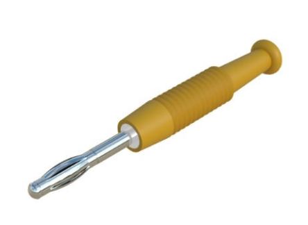 Hirschmann Test & Measurement Yellow Test Socket, 6A, 60V dc [938420103]; 280-9013
