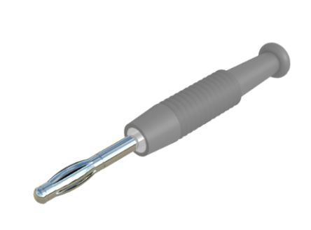 Hirschmann Test & Measurement Grey Test Socket, 6A, 60V dc [938420106]; 280-9018
