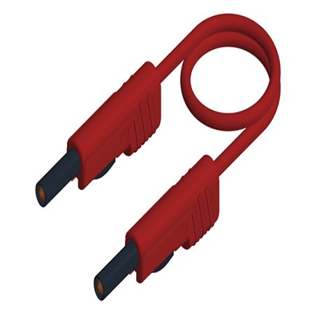 Hirschmann Test & Measurement Test Probes, 16A, 60V dc, Yellow, 25cm Lead Length [973644103]; 280-9068