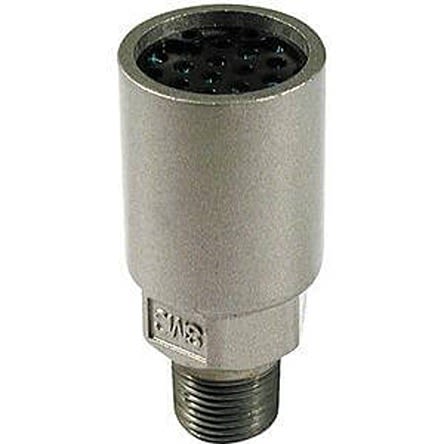 SMC 25 Zinc Alloy 1Mpa Pneumatic Silencer, Threaded, R 3/8 [2505-003]; 280-9093