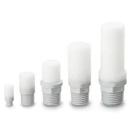 SMC AN Resin 1Mpa Pneumatic Silencer, Threaded, NPT 1/8 Male [AN10-N01]; 280-9105