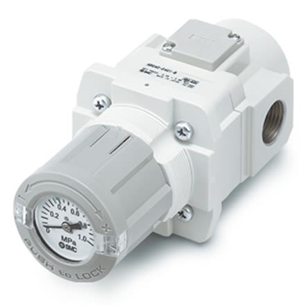 SMC G 1/8 Regulator - 0.05MPa to 0.85MPa, 1/8 in, 1Mpa max. input [ARG20-F01G1H-B]; 280-9114