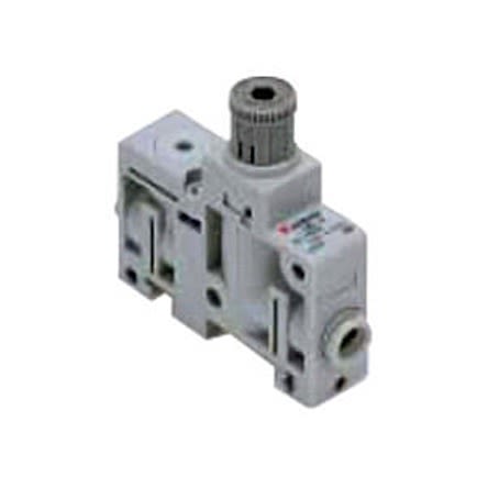 SMC One-touch Fitting Regulator - 0.05MPa to 0.7MPa, 1Mpa max. input [ARM5SA-06-A1]; 280-9117
