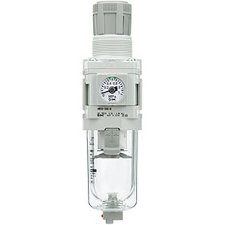 SMC AC Filter Regulator, 5μm, G 1/2, 1 MPa [AW40-F04-D]; 280-9193