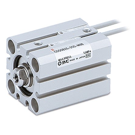 SMC Double Acting Cylinder - 25mm Bore, 40mm Stroke, CQ2 Series, Double Acting [CDQSB25-40D]; 280-9253
