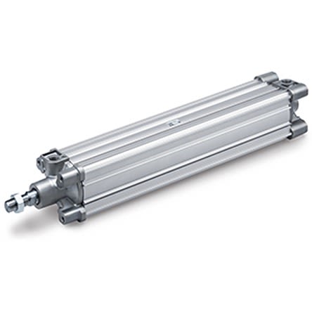 SMC Double Acting Cylinder - 100mm Bore, 500mm Stroke, CP96 Series, Double Acting [CP96SDB100-500C]; 280-9262