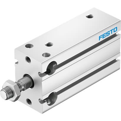 Festo Pneumatic Compact Cylinder - 4831869, 10mm Bore, 10mm Stroke, DPDM Series, Double Acting [DPDM-10-10-PA]; 281-0101