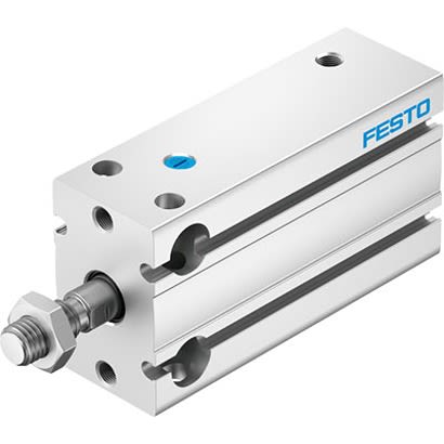 Festo Pneumatic Compact Cylinder - 4828430, 32mm Bore, 15mm Stroke, DPDM Series, Single Acting [DPDM-32-15-S-PA]; 281-0165