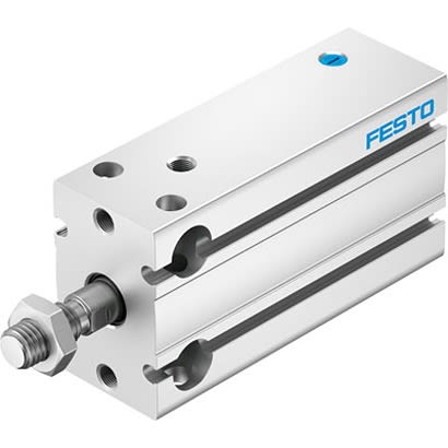 Festo Pneumatic Compact Cylinder - 4830946, 6mm Bore, 5mm Stroke, DPDM Series, Single Acting with Return Spring Acting [DPDM-6-5-P-PA]; 281-0186