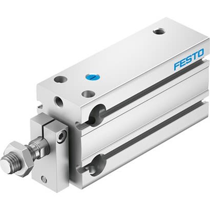 Festo Pneumatic Compact Cylinder - 4830971, 6mm Bore, 10mm Stroke, DPDM Series, Single Acting [DPDM-Q-6-10-S-PA]; 281-0266
