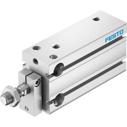 Festo Pneumatic Compact Cylinder - 4830965, 6mm Bore, 25mm Stroke, DPDM Series, Double Acting [DPDM-Q-6-25-PA]; 281-0272