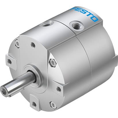 Festo DRVS Series 8 bar Double Action Pneumatic Rotary Actuator, 90 Rotary Angle, 32mm Bore [DRVS-32-90-P-EX4]; 281-0289