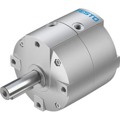 Festo DRVS Series 8 bar Double Action Pneumatic Rotary Actuator, 270 Rotary Angle, 40mm Bore [DRVS-40-270-P-EX4]; 281-0291