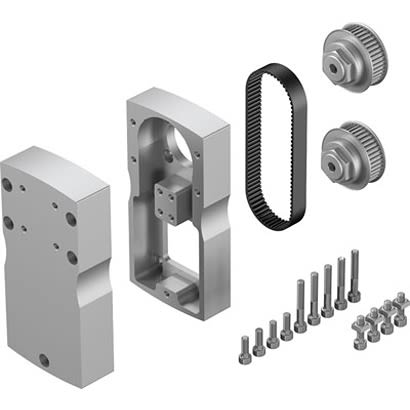 Festo EAMM Series Mounting Kit for Use with Electromechanical Drives,1542264 [EAMM-U-110-D60-60H-120]; 281-0353