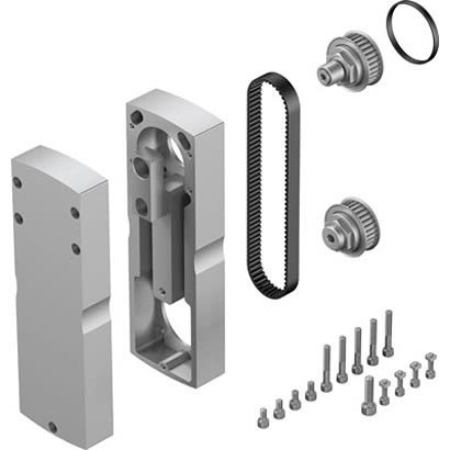 Festo EAMM Series Mounting Kit for Use with Electromechanical Drives,1587453 [EAMM-U-86-S62-60H-177]; 281-0393