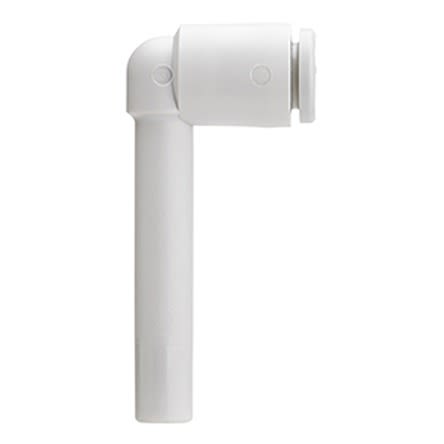 SMC KQ2 Series Plug-in Elbow, 1/4 in to Push In 12 mm, Tube-to-Tube Connection Style [KQ2W12-99A]; 281-0579