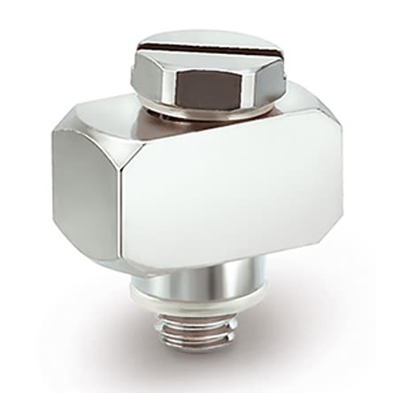 SMC M Series Elbow Fitting, M3 Female to M3, Threaded Connection Style [M-3UL]; 281-0659
