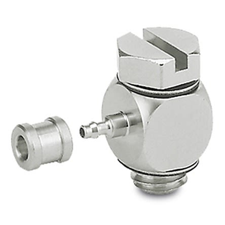 SMC M Series Barb Fitting, M5 x 0.8 Male to Barbed 2 mm, Threaded-to-Tube Connection Style [M-5AU-2]; 281-0665