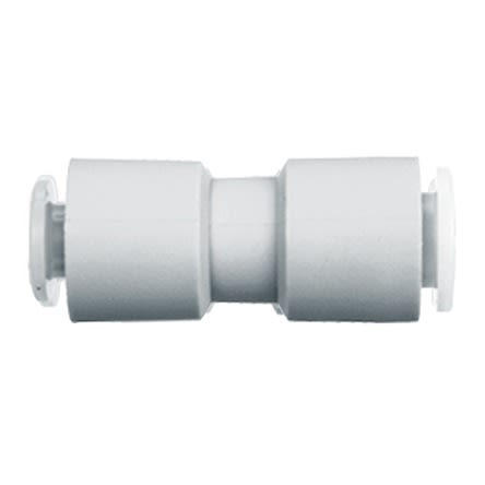 SMC KG Series Straight Fitting, Push In 6 mm to Push In 8 mm, Tube-to-Tube Connection Style [KGH06-08]; 281-0774