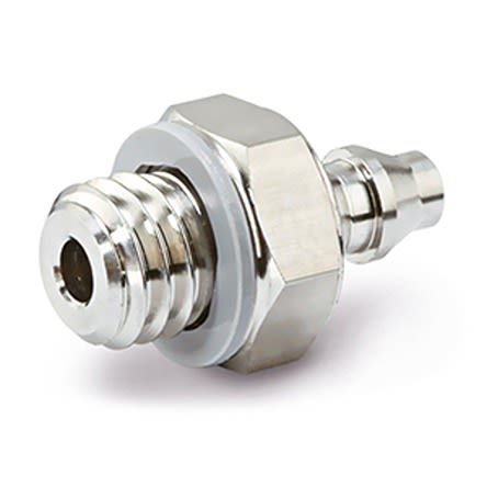 SMC MS Series Barb Fitting, M5 to Barbed 6 mm, Threaded-to-Tube Connection Style [MS-5AU-6]; 281-0898