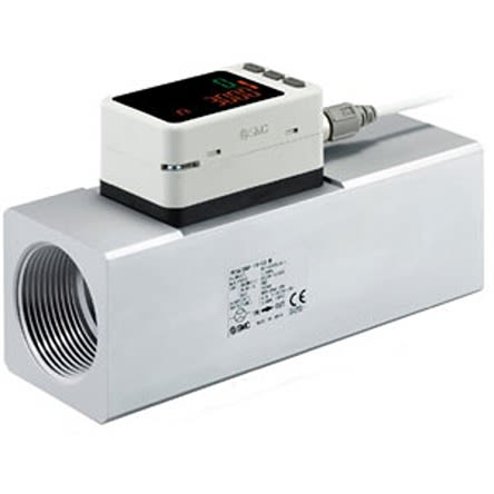 SMC PF3A712H Series Digital Flow Switch Flow Switch for Dry Air, N2, 120 L/min Min, 12000 L/min Max [PF3A712H-F20-FS]; 281-0920