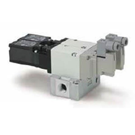 SMC Internal Pilot Solenoid Valve - Air G 3/8 VP500 Series 24V dc [VP544-5YZ1-03F-M-X538]; 281-1053