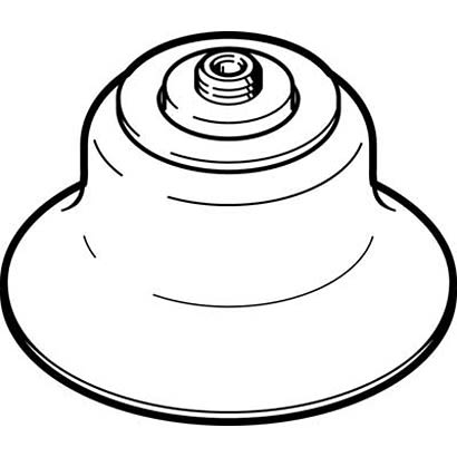 Festo 50mm Deep Fluororubber Pneumatic Suction Cup ESS-50-EF, M6 mm [ESS-50-EF]; 281-1169