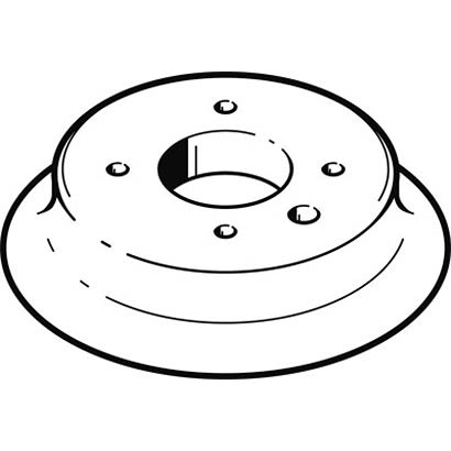 Festo 80mm Flat Silicon Vacuum Cup ESV-80-SS [ESV-80-SS]; 281-1223
