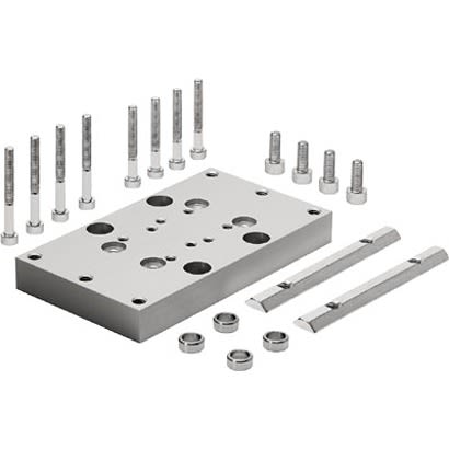 Festo Adapter HAPB-12/16, For Use With Pneumatic Cylinder & Actuator [HAPB-12/16]; 281-1225