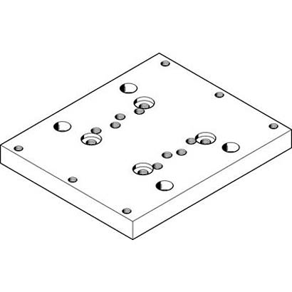Festo Adapter HAPB-32/40, For Use With Pneumatic Cylinder & Actuator [HAPB-32/40]; 281-1232