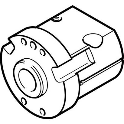 Festo Adapter HAPG-23, For Use With Pneumatic Cylinder & Actuator [HAPG-23]; 281-1245