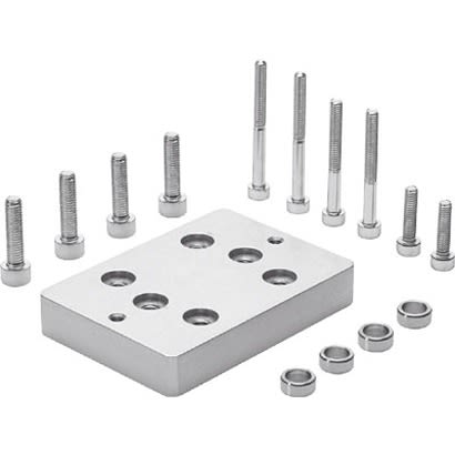 Festo Adapter HAPG-38, For Use With Pneumatic Cylinder & Actuator [HAPG-38]; 281-1254