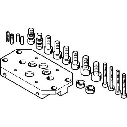 Festo Adapter HAPG-51, For Use With Pneumatic Cylinder & Actuator [HAPG-51]; 281-1270