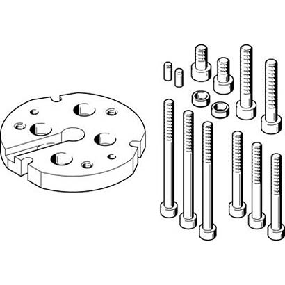 Festo Adapter HAPG-SD2-35, For Use With Pneumatic Cylinder & Actuator [HAPG-SD2-35]; 281-1340