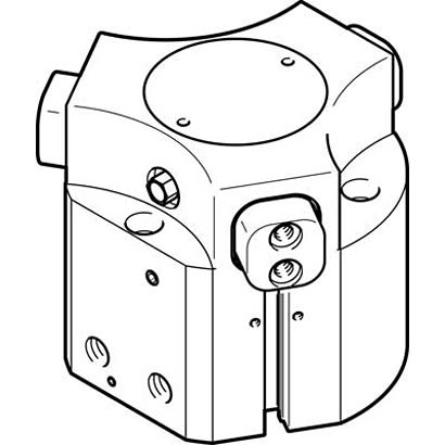 Festo 3 Finger Double Action Pneumatic Gripper, HGDD-50-A-G1 [HGDD-50-A-G1]; 281-1372