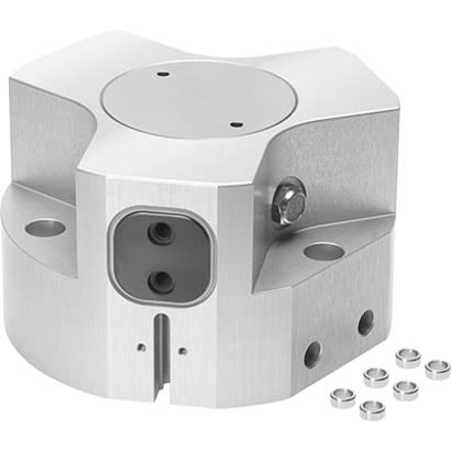 Festo 3 Finger Double Action Pneumatic Gripper, HGDD-80-A, Parallel Gripping Type [HGDD-80-A]; 281-1377