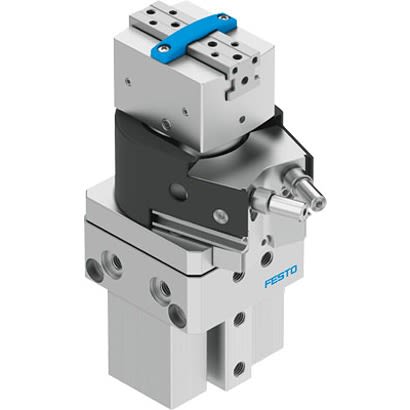 Festo 2 Finger Double Action Pneumatic Gripper, HGDS-PP-12-YSRT-A-B, Parallel Gripping Type [HGDS-PP-12-YSRT-A-B]; 281-1383