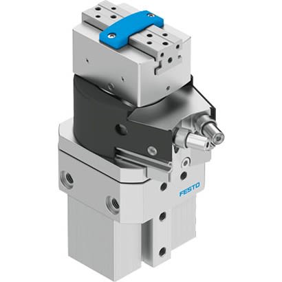 Festo 2 Finger Double Action Pneumatic Gripper, HGDS-PP-16-YSRT-A-B, Parallel Gripping Type [HGDS-PP-16-YSRT-A-B]; 281-1387