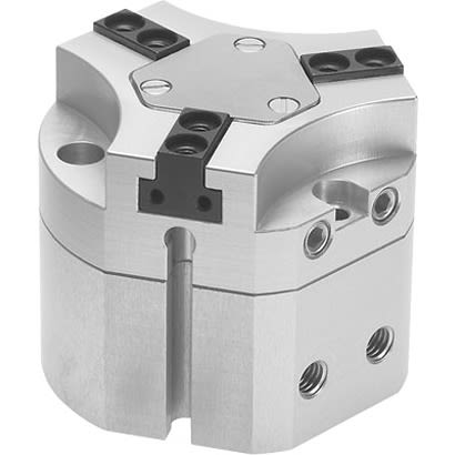 Festo 3 Finger Double Action Pneumatic Gripper, HGDT-25-A-G1, Parallel Gripping Type [HGDT-25-A-G1]; 281-1396